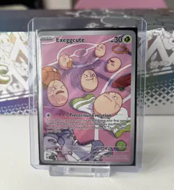 🥚 Exeggcute Illustration Rare IR SV08: Surging Sparks 192/191 NM TCG Pokemon - Image 3