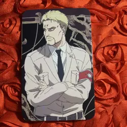 Reiner Braun ATTACK ON TITAN BLUE EYES Edition Anime Goddess Card Battles - Image 1