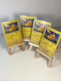 Pikachu Promo SWSH: Sword & Shield Promo Cards SWSH039 Lot of 4 - Image 1