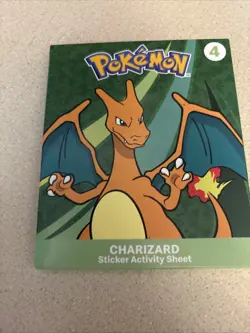 mcdonalds 2024 pokemon Sticker Activity Sheet With Cards Unopened # 1 & #4 - Image 4