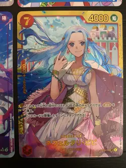 One Piece CCG Japanese Card Lot (4) Boa Hancock ST03-013 Vinsmoke Reiju Vivi ALT - Image 5