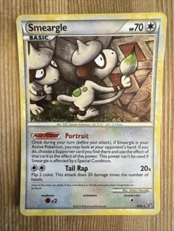 Smeargle - 8/90 - Pokemon Undaunted Holo Card LP - Image 1