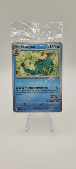 Pokemon TCG: Illustration Contest 2024 Promo Cards SEALED (All 3 Promos) - NM - Image 1