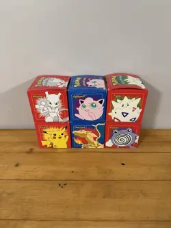 Pokemon 23k Burger King Gold Plated Trading Card Set Lot Of 6 - Image 1