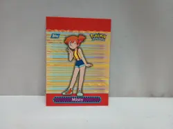 Mint 2000 Topps Pokemon TV Animation Edition Pop-Up Misty #4 Pop Rare Card - Image 1
