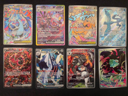 Pokemon Singles 8 Card Lot ($12 to 44$) - all NM Charizard Dragonite - Image 1