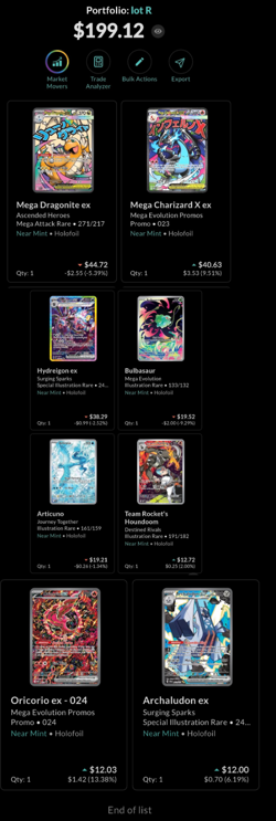 Pokemon Singles 8 Card Lot ($12 to 44$) - all NM Charizard Dragonite - Image 2