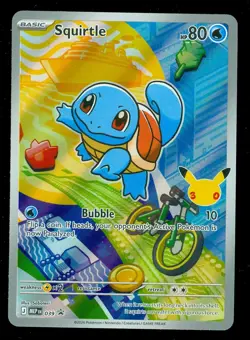 Pokemon SQUIRTLE MEP 039 Ascended Heroes - 1st Partner FULL ART PROMO - Card A - Image 1