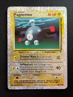 (HP) Magnemite 80/110 2002 Legendary Collection Reverse Holo Pokemon Card - Image 1