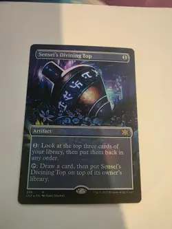 Sensei's Divining Top (Borderless) Double Masters 2022 Foil - Image 1