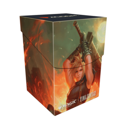 Ultra PRO Final Fantasy Cloud Deck Box Card Storage Standard 100+ MTG - Image 1