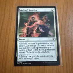 Gideon’s Sacrifice - N/M - Murders At Karlov Manor - MTG Magic The Gathering - Image 1