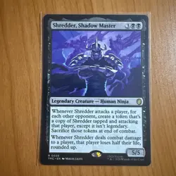 Shredder Shadow Master - TMNT - Teenage Mutant Ninja Turtles MTG Magic - Image 1