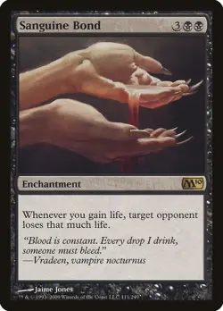 Sanguine Bond [M10 - 111] - MP [Normal] TCG MTG - Image 1