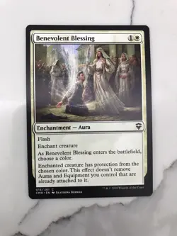Benevolent Blessing MTG Magic the Gathering Card NM Mint Commander Legends CMR - Image 1