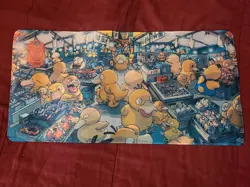 Psyduck - Board Game Pokemon Playmat Games Mousepad TCG Play Mat - Image 1