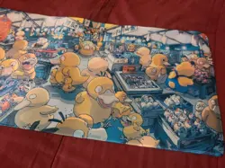 Psyduck - Board Game Pokemon Playmat Games Mousepad TCG Play Mat - Image 3