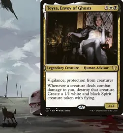 Teysa, Envoy of Ghosts Commander Deck Lifegain MTG Ready-to-Play Magic Orzhov - Image 1