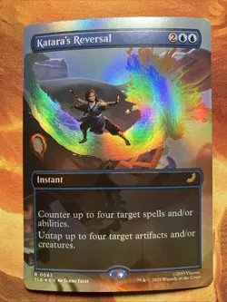 MTG Foil Borderless Katara's Reversal Avatar: The Last Airbender: Eternal-Legal! - Image 1