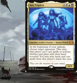 Sen Triplets Commander Deck MTG EDH Ready-to-Play Esper Control 100 Cards - Image 1