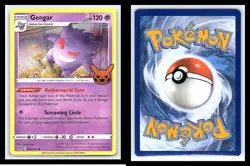 Gengar Trick or Trade Halloween Stamp 066/196 Holo Rare Pokemon Card - Image 1