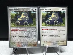 Snorlax 143/165 Scarlet & Violet 151 Reverse Holo Pokemon - Image 1