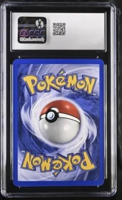2000 Pokemon Blaine’s Moltres 1/32 Gym Heroes Holo Rare CGC 9 SWIRL + BIG HOLO - Image 2