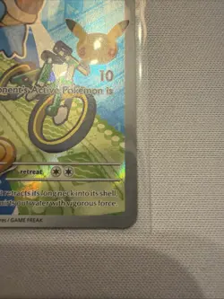 First Partner Illustration Squirtle Promo Full Art Holo 039 Pokemon SHIPS NOW! - Image 5