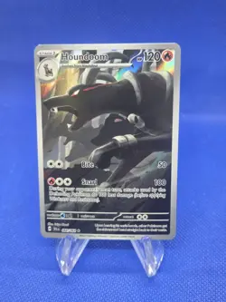 Pokemon SV Shrouded Fable Houndoom 066/064 Illustration Rare IR NM - Image 1