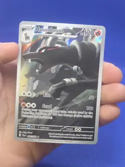 Pokemon SV Shrouded Fable Houndoom 066/064 Illustration Rare IR NM - Image 2