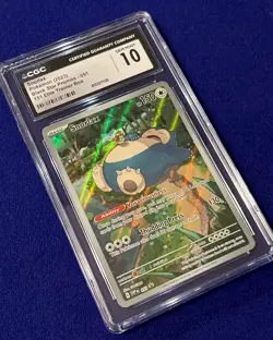 CGC 10 Snorlax #51 151 ETB Promo 2023 Pokemon GEM MINT - Image 2