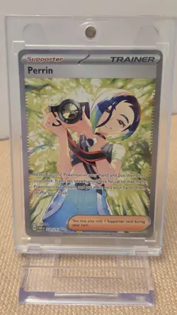 2024 POKEMON S&V TWILIGHT MASQUERADE - PERRIN SPECIAL ILLUSTRATION RARE #220/167 - Image 1