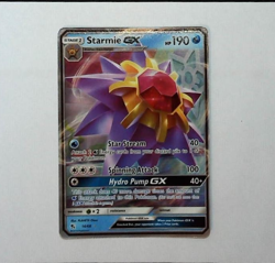 Pokemon TCG Starmie GX Rare Holo 14/68 Hidden Fates NM Condition - Image 1