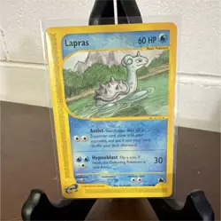 Pokemon Lapras 71/144 Skyridge Regular Common 60 HP Basic Hypnoblast - Image 1