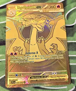 Mega Charizard X ex 130 Pokemon Phantasmal Flames English 1 - Image 1