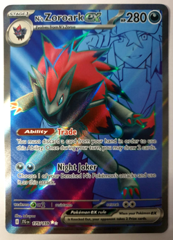 N's Zoroark EX - Pokemon Journey Together - Ultra Rare - NM 175/159 - Image 1