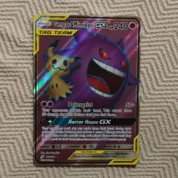 The Pokemon Company Gengar & Mimikyu GX Team Up 164/181 Ultra Rare Holo HP240 - Image 1