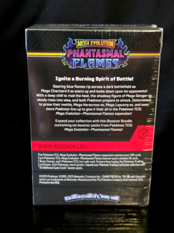 Pokemon Mega Evolution Phantasmal Flames Booster Bundle Factory SEALED NEW 🔥 - Image 3
