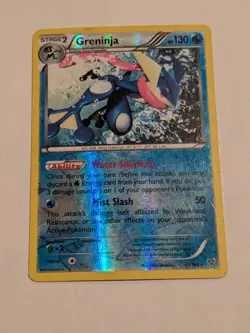 Greninja 41/146 reverse Holo Rare XY Pokemon MP (#2 - Image 1