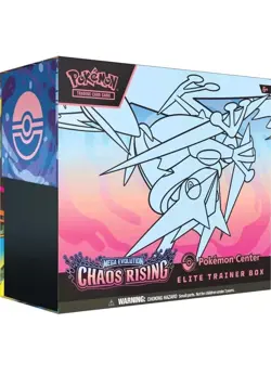 Presale Chaos Rising Pokemon Center ETB Elite Trainer Box Pokemon PRESALE - Image 1