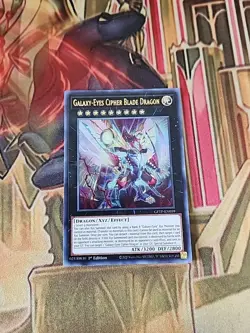 Galaxy-Eyes Cipher Blade Dragon - GFTP-EN059 - Ultra Rare 1st Edition NM Yugioh - Image 1