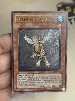 Treeborn Frog SOI-EN025 Ultimate Rare Unlimited LP-MP YuGiOh! EURO - Image 2