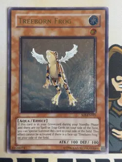 Treeborn Frog SOI-EN025 Ultimate Rare Unlimited LP-MP YuGiOh! EURO - Image 4