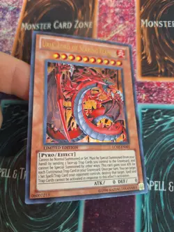 Yugioh Uria, Lord of Searing Flames LC02-EN001 Ultra Rare Limited Near Mint - Image 2