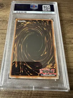 Yugioh Volcanic Doomfire 1st Edition Ultimate Rare FOTB PSA 8 - Image 2