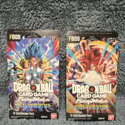 Bandai Dragon Ball Super Card Game Dual Evolution Booster 2 Packs English Gogeta - Image 1