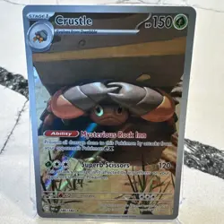 Pokemon Card | Crustle 186/182 | 2025 SV10: Destined Rivals - Image 1