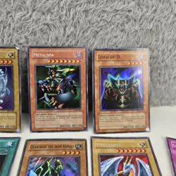 Yugioh Trading Cards Vintage Lot Of 50 Blue Eyes White Dragon Dark Magician 1996 - Image 5