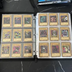 Yugioh Binder Pages Of 1996 Yugioh Trading Cards, - Image 2