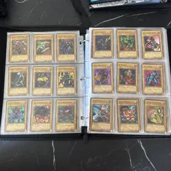 Yugioh Binder Pages Of 1996 Yugioh Trading Cards, - Image 3